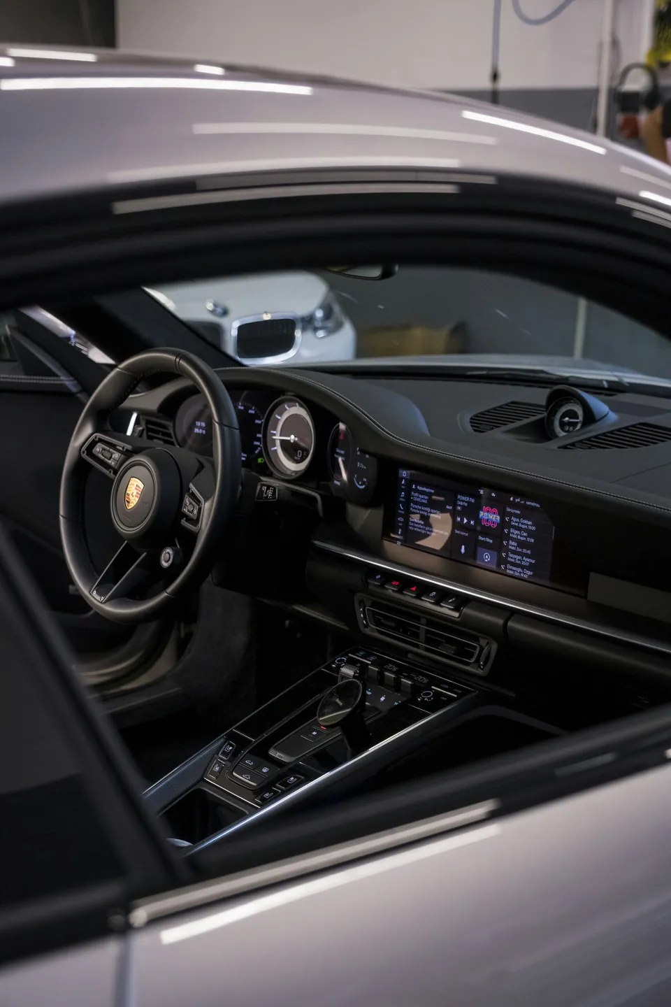 Porsche 911 Turbo S, wnętrze