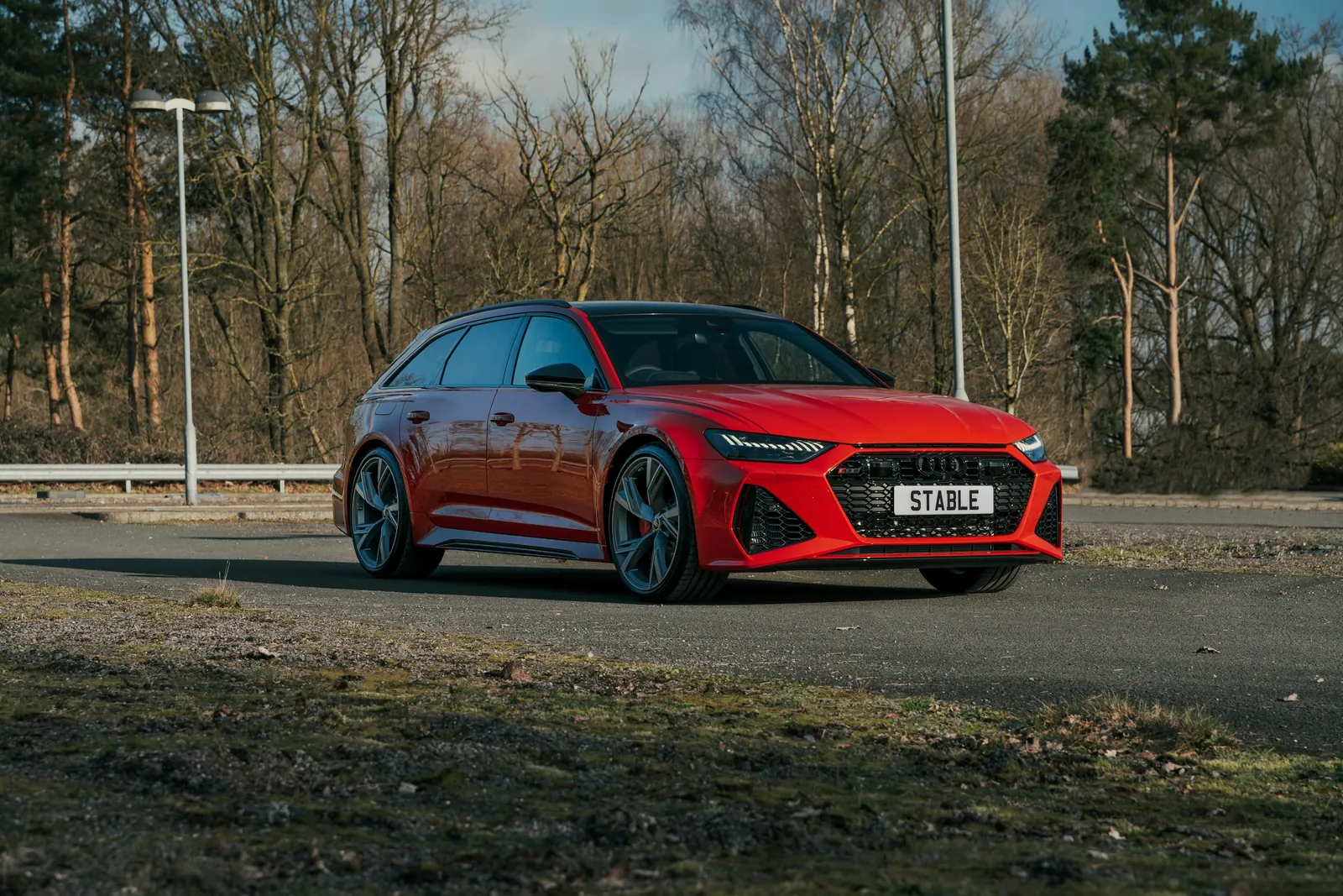 Audi RS 6 Avant, przód z boku